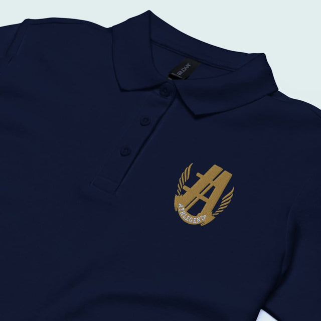Athlegend Retro Wings Batswoman Ladies pique polo shirt
