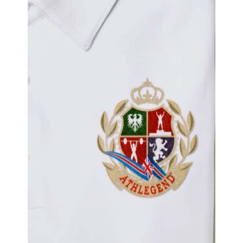 Athlegend Signature Crest Men’s slim fit polo