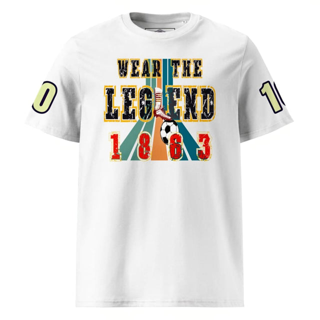 Athlegend Signature Slogan retro Football Unisex organic