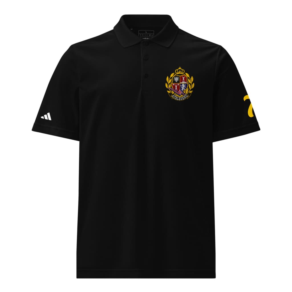 Athlegend Signature Vintage Crest Adidas Unisex Sport Polo