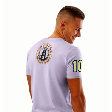 Athlegend Soccer Rave Retro Unisex Organic Cotton T-Shirt