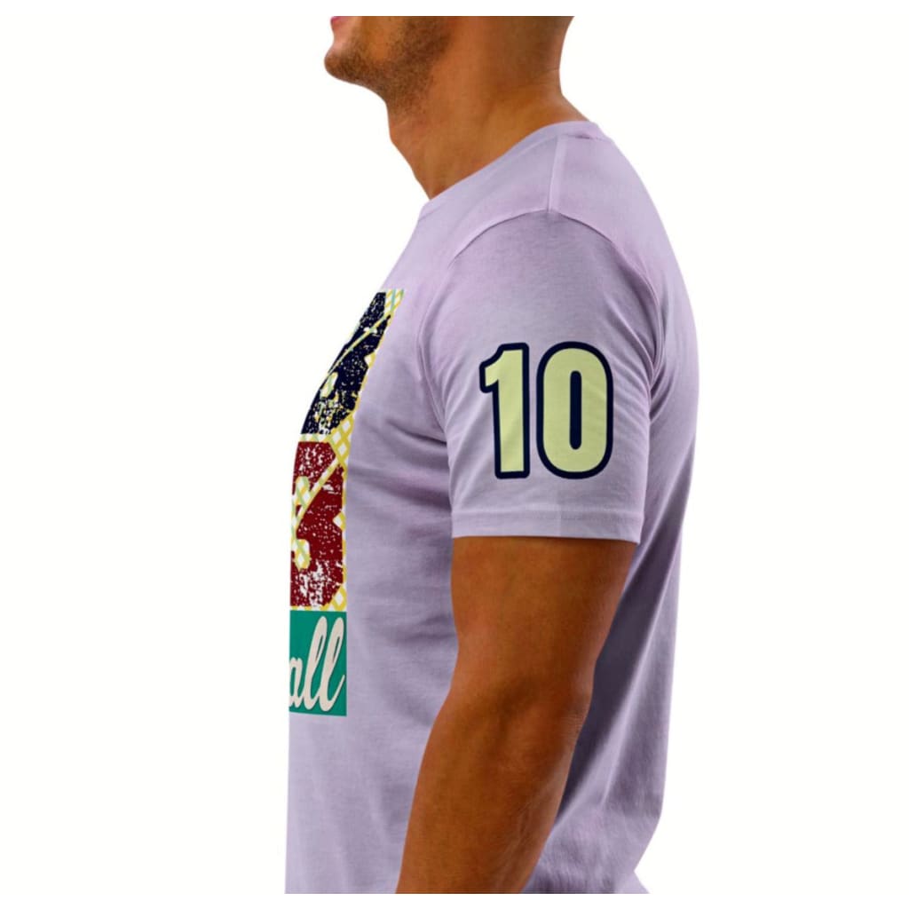 Athlegend Soccer Rave Retro Unisex Organic Cotton T-Shirt