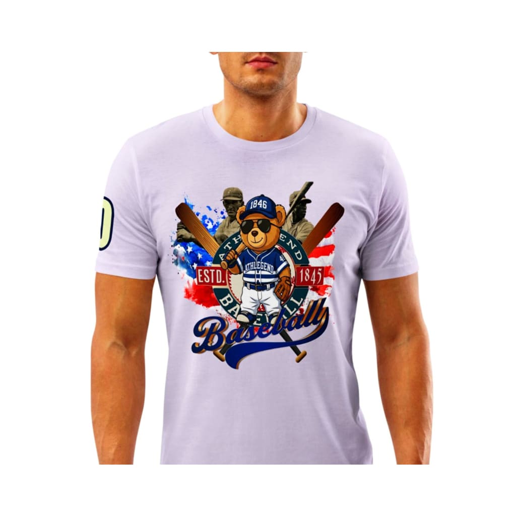 Athlegend Sunny Ted Retro Heritage Unisex Organic Cotton