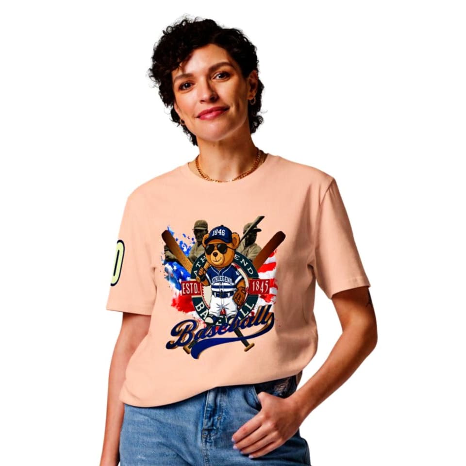 Athlegend Sunny Ted Retro Heritage Unisex Organic Cotton