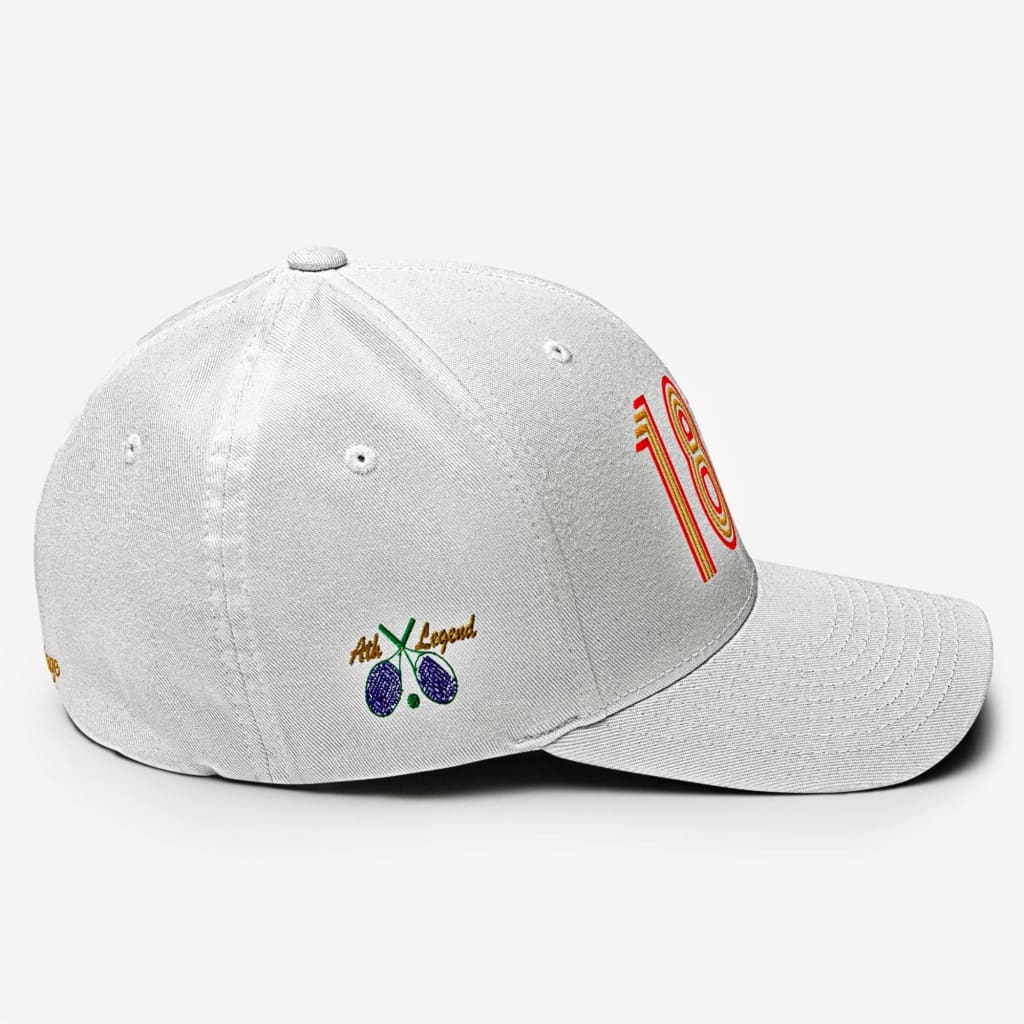 Athlegend Tennis Legacy Retro Twill Cap - EMBROIDERY