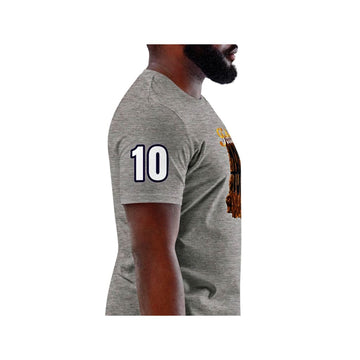 Athlegend ’The Rock’ Retro Unisex organic cotton t-shirt