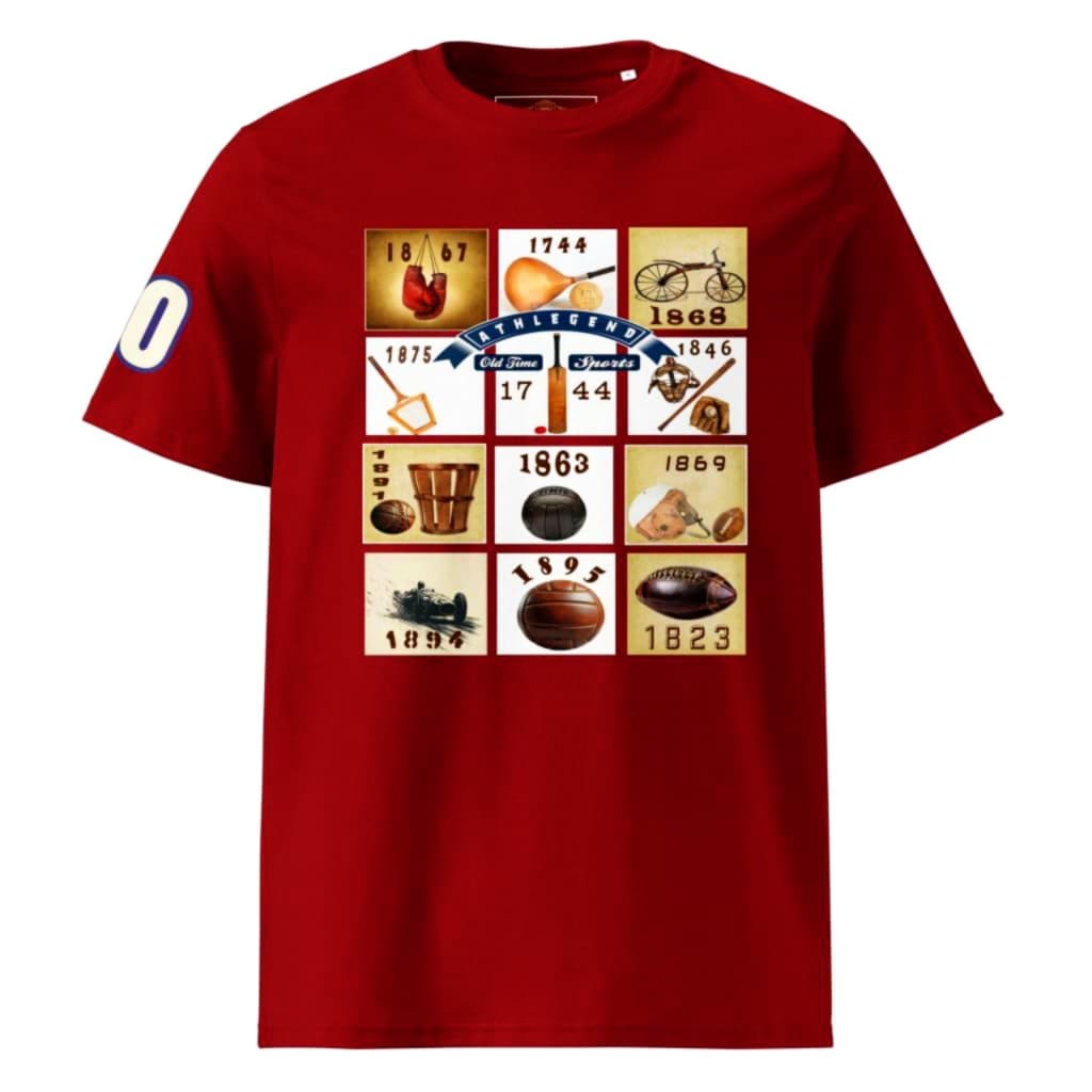 Athlegend ’The Roots’ Classic Sports Legacy T-Shirt