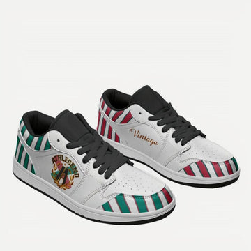 Athlegend Vintage Streak Ladies Low Top Leather Sneakers