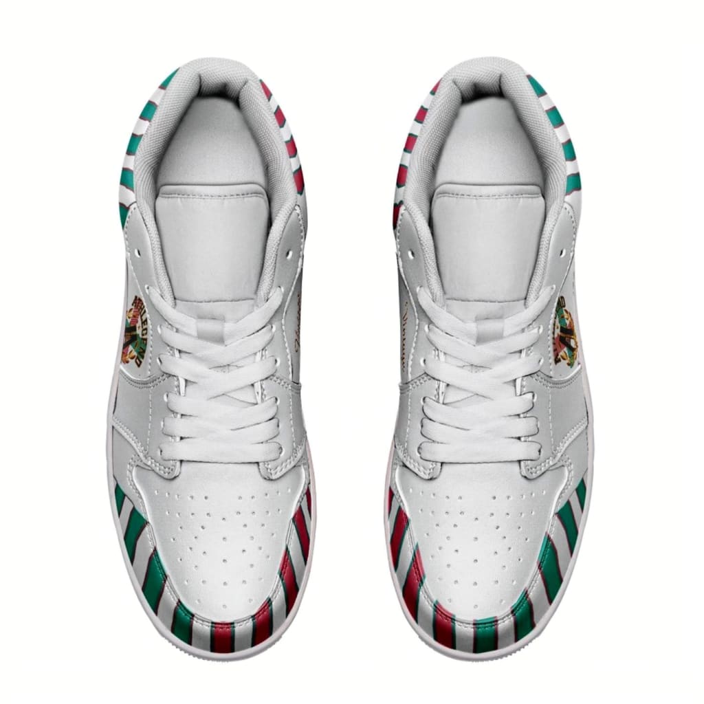 Athlegend Vintage Streak Ladies Low Top Leather Sneakers