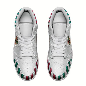 Athlegend Vintage Streak Ladies Low Top Leather Sneakers