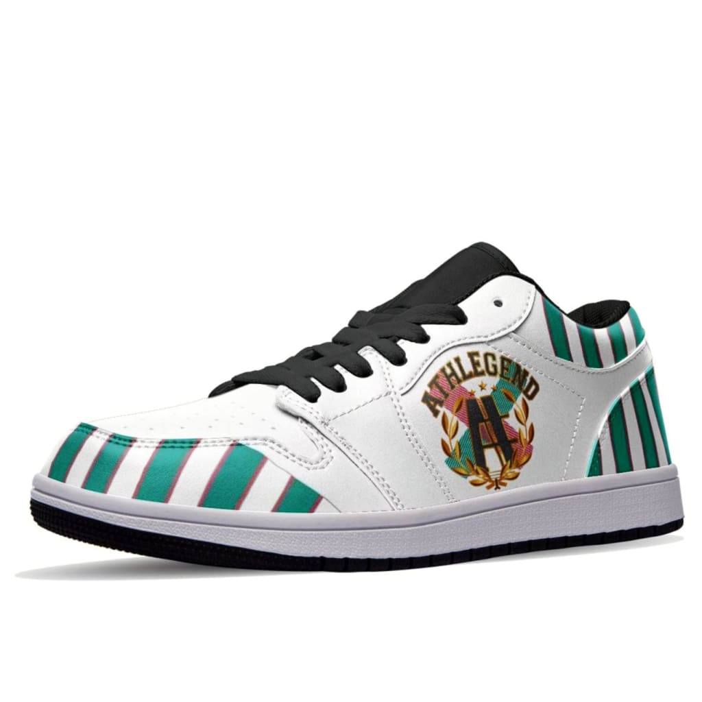 Athlegend Vintage Streak Ladies Low Top Leather Sneakers
