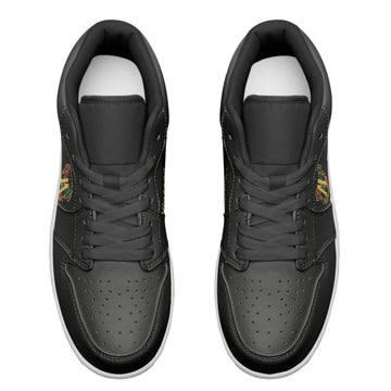 Athlegend Vintage Streak Unisex Sneakers (Black) - Shoes