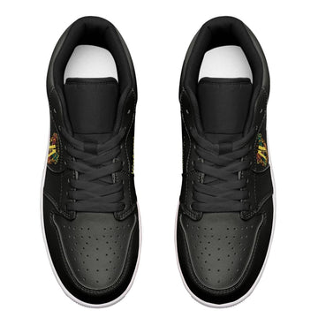 Athlegend Vintage Streak Unisex Sneakers (Black) - Shoes