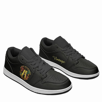 Athlegend Vintage Streak Unisex Sneakers (Black) - Shoes