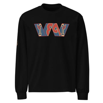 Athlegend Worldwide Retro Basketball Unisex long sleeve
