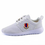 The Athlegend Majestic Crest Lightweight Fashion Sneakers - White