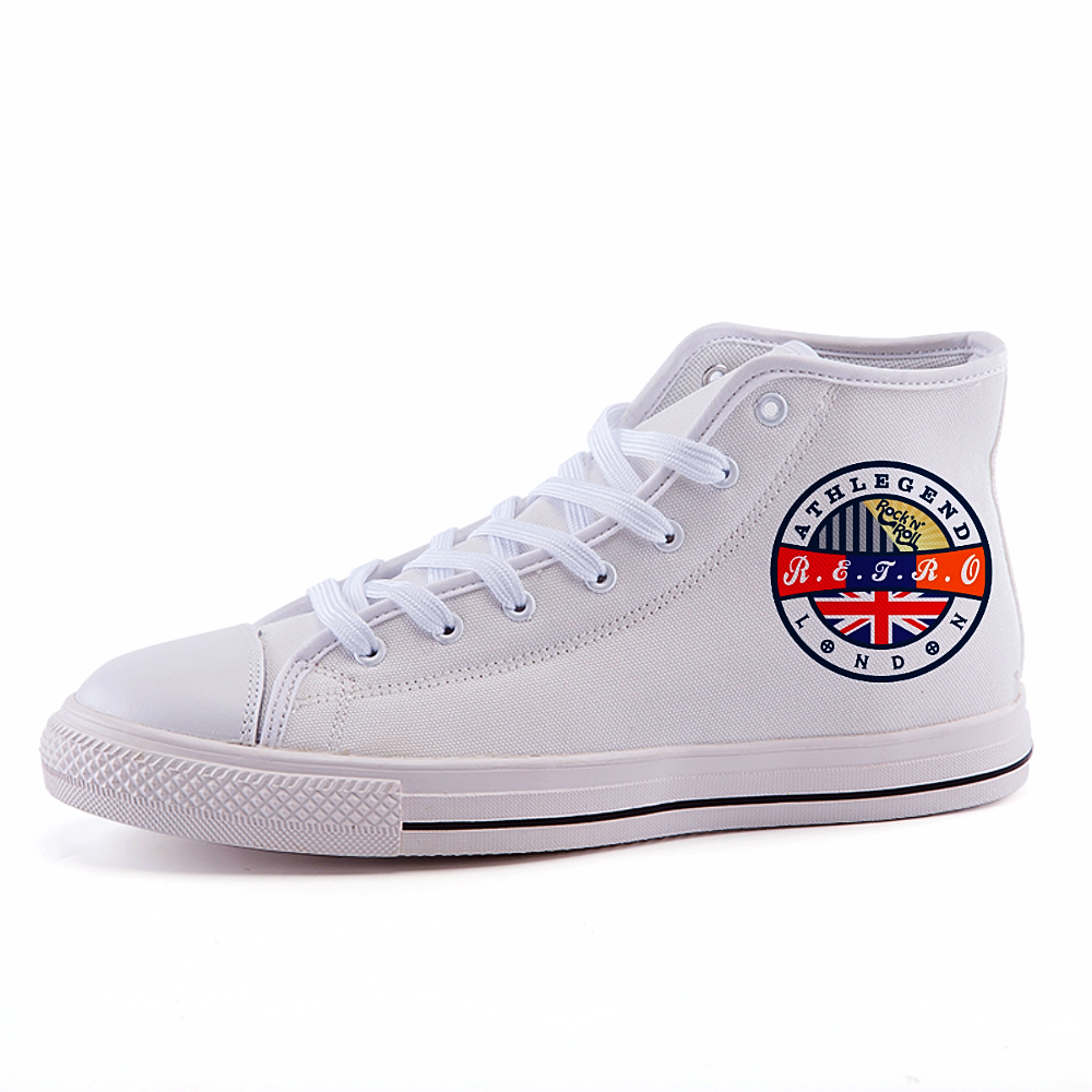 Athlegend "Sports Rockstar" Retro High Top Canvas