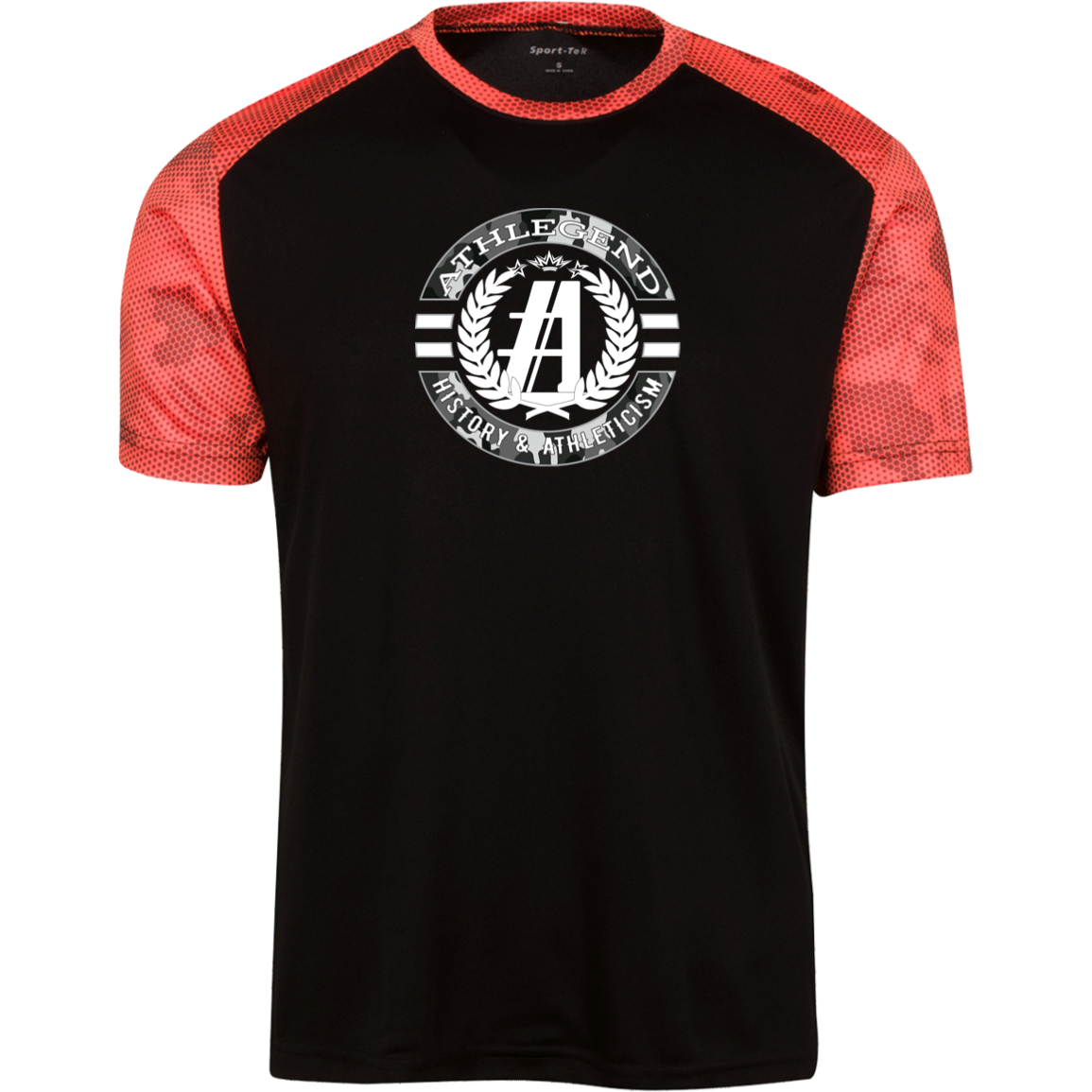 Athlegend Camo-Retro Colorblock T-Shirt