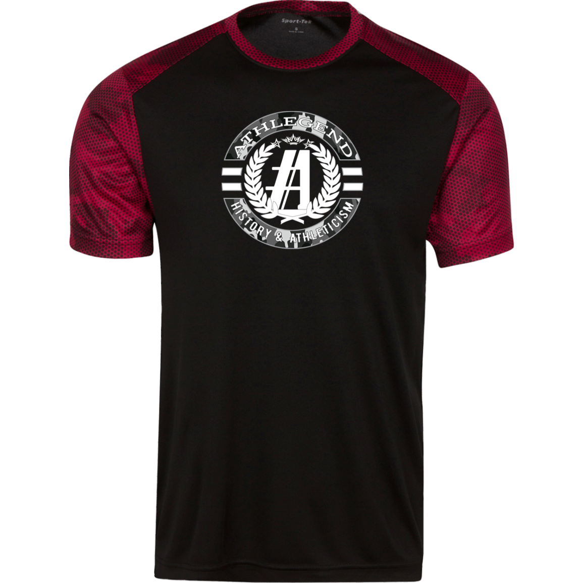 Athlegend Camo-Retro Colorblock T-Shirt