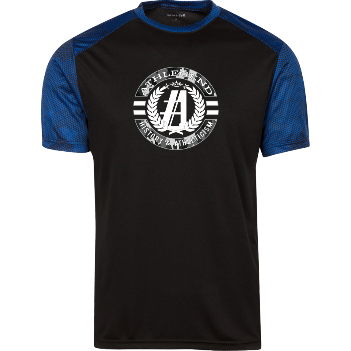 Athlegend Camo-Retro Colorblock T-Shirt