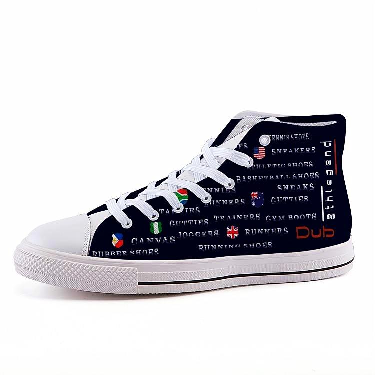 The Athlegend Retro Dub High-top Casual Canvas Shoe