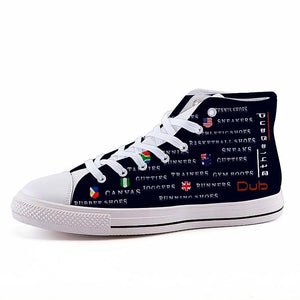 The Athlegend Retro Dub High-top Casual Canvas Shoe