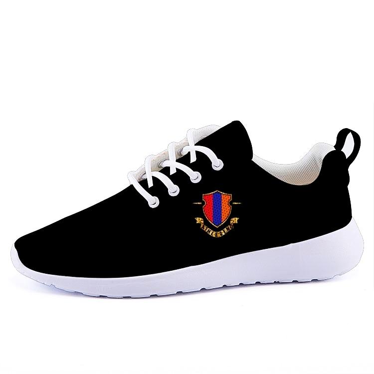 The Athlegend Majestic Crest Lightweight Fashion Sneakers - Black